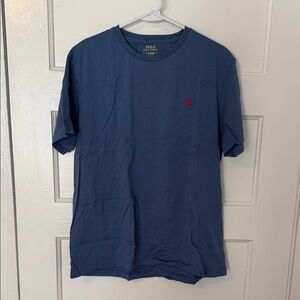 Polo by Ralph Lauren Men's Navy Tee with Red Logo